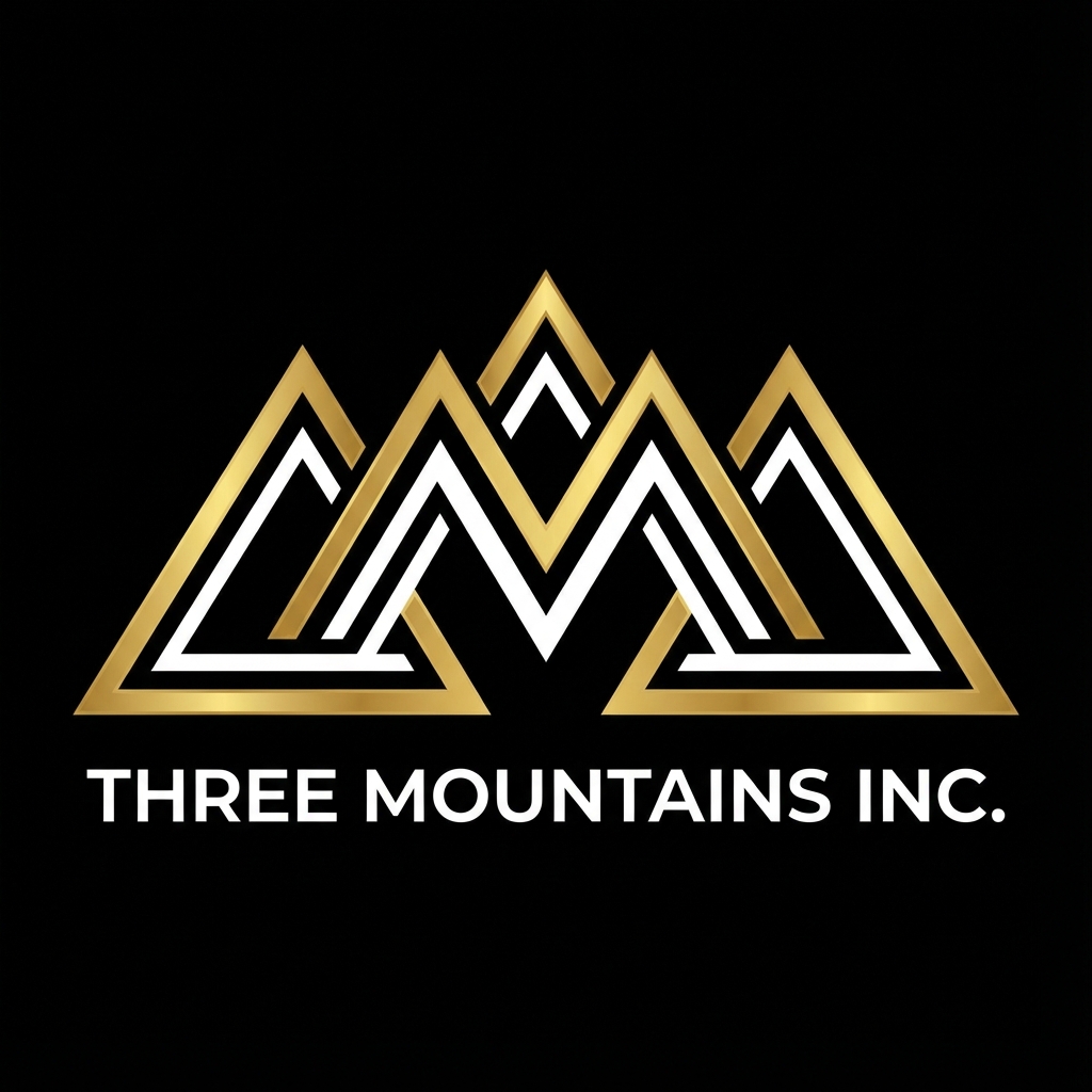 Three Mountains Logo